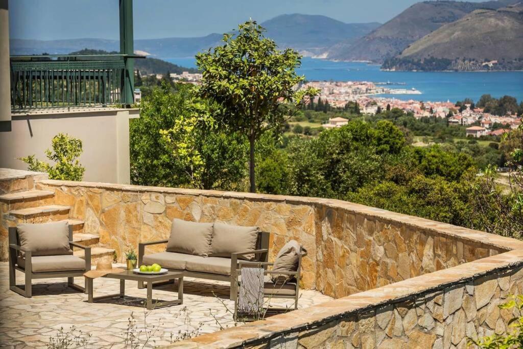 Peaceful House With An Awesome View Villa Khelmata Exterior photo