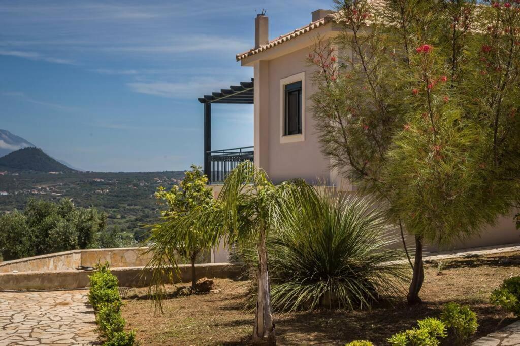 Peaceful House With An Awesome View Villa Khelmata Exterior photo