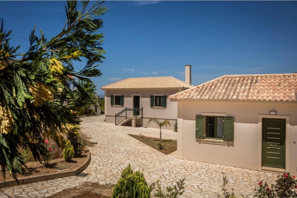 Peaceful House With An Awesome View Villa Khelmata Exterior photo